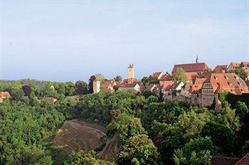 Hotel Restaurant Cafe Uhl Rothenburg ob der Tauber Exteriér fotografie